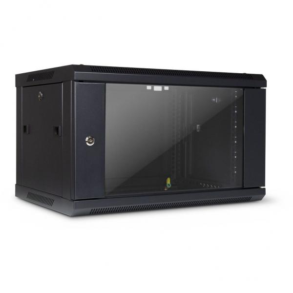 Inter-Tech SMA-6406 6U Da parete Nero (Inter-Tech SMA-6406 - kabinet - 6U)