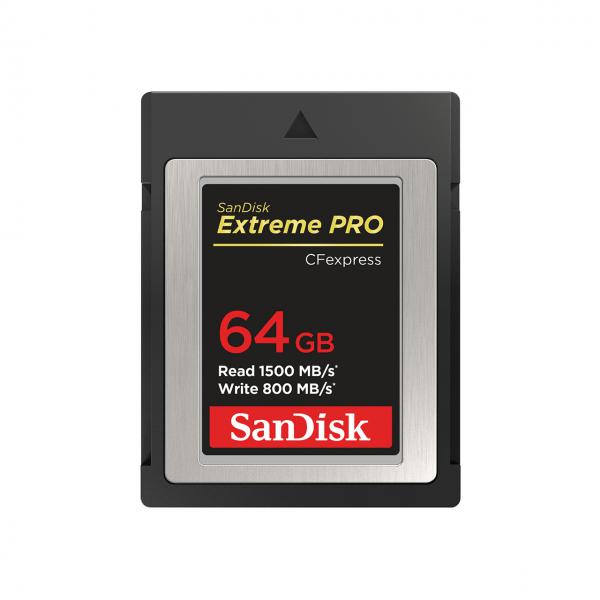 SanDisk Extreme Pro 64 GB CFexpress (SanDisk Extreme Pro - flashhukommelses)