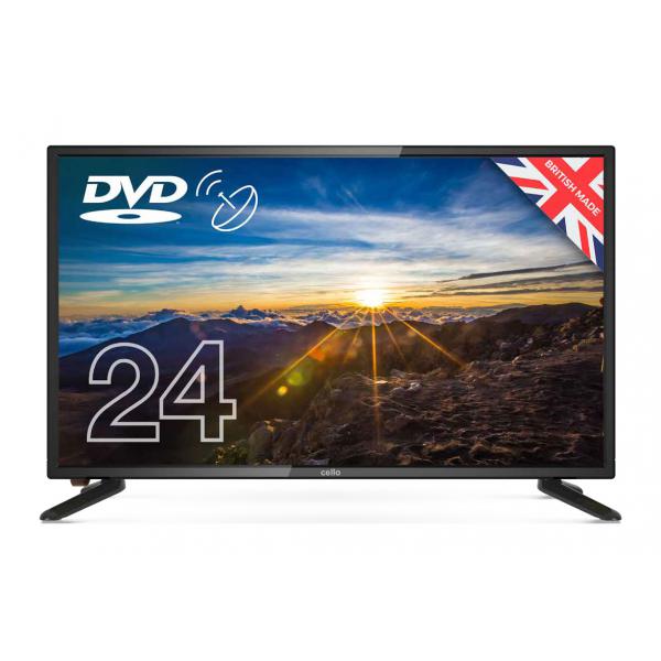 Cello C2420FS TV 61 cm [24] HD Nero 180 cd/m² (24 C2420FS LED TV - 24 Black HD Ready LED TV HDMI and USB)