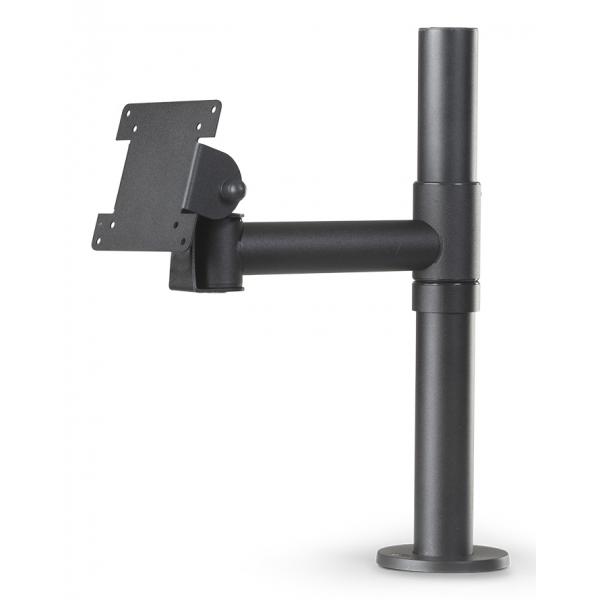 Ergonomic Solutions SpacePole POS SPV1104-FX-02 accessorio di sistema POS Nero Metallo 12 kg 75 x 75 mm 100 x 100 mm (New SpacePole Screen Mount - with 200mm Swingarm, VESA - 75/100 - BLACK - Warranty: 60M)
