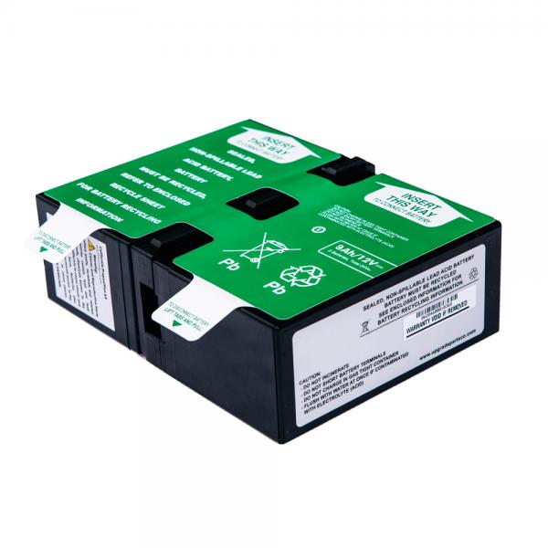 Origin Storage APCRBC124-OS batteria UPS Acido piombo [VRLA] 24 V (Origin Replacement UPS Battery Cartridge APCRBC124 for APC Back-UPS Pro Smart-UPS C)