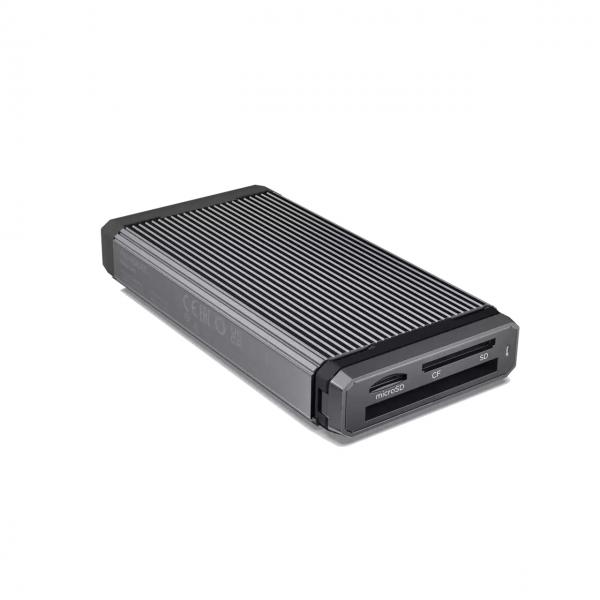 SanDisk PRO-READER lettore di schede USB 3.2 Gen 2 [3.1 Gen 2] Type-C Nero (SanDisk Professional PRO-READER - Card reader [SD, microSD, CF] - USB-C 3.2 Gen 1)