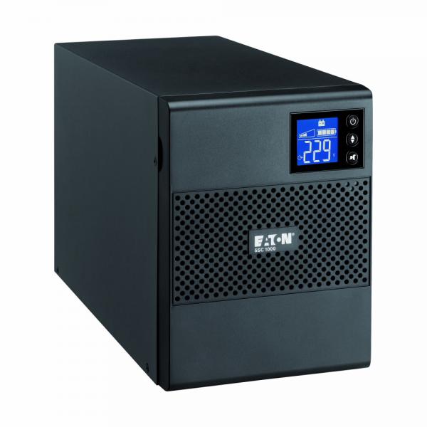 Eaton 5SC750IBS gruppo di continuità [UPS] A linea interattiva 0,75 kVA 525 W 6 presa[e] AC (Eaton 5SC 750i - UPS - AC 220/230/240 V - 525 Watt - 750 VA - 1-phase - 7 Ah - RS-232, USB - output connectors: 6 - black)