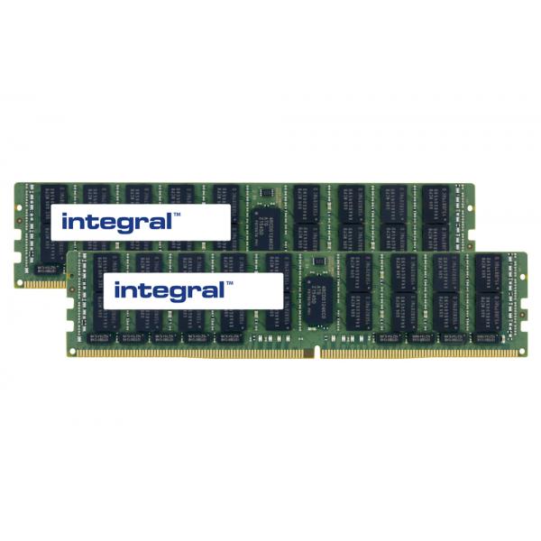 Integral P07650-B21-DR-IN memoria 64 GB 1 x 64 GB DDR4 Data Integrity Check [verifica integrità dati] (64GB SERVER RAM MODULE DDR4 3200MHZ PC4-25600 REGISTERED ECC DIMM RANK2 1.2V 4GX4 CL22 INTEGRAL)