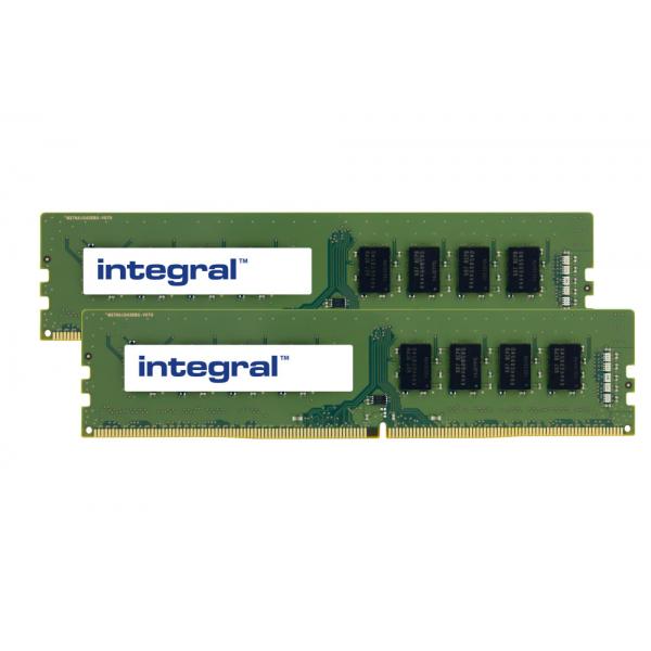Integral CT2K16G4DFS832A-IN memoria 32 GB 2 x 16 GB DDR4 3200 MHz (32GB [2x16GB] PC RAM MODULE KIT DDR4 3200MHZ PC4-25600 UNBUFFERED NON-ECC DIMM 1.2V 2GX8 CL22 INTEGRAL)