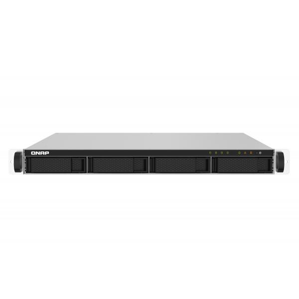QNAP TS-432PXU-RP NAS Rack [1U] Annapurna Labs Alpine AL-324 2 GB DDR4 72 TB HDD Nero (QNAP TS-432PXU-RP-2G 72TB [Seagate Exos] 4-Bay AL324 quad-core 1.7 GHz rackmount NAS with 250W redundant PSU; 2GB DDR4 UDIMM RAM; SATA 6Gb/s; 2x 10GbE SFP+ ; 2x 2.5GbE; 1x PCIe Gen2 x2 slot [3Years warranty])