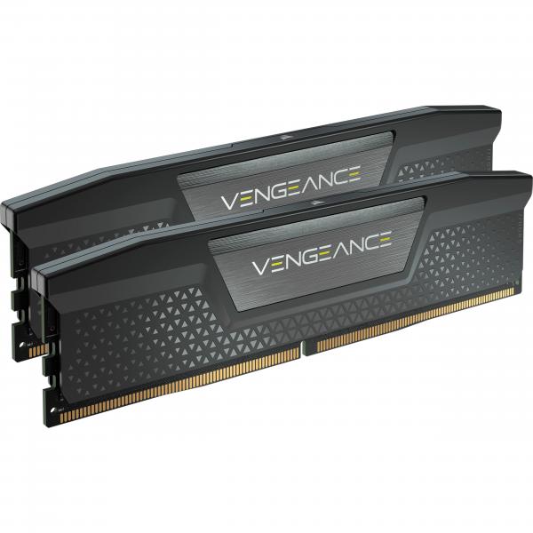 Corsair Vengeance memoria 32 GB 2 x 16 GB DDR5 (Corsair Vengeance 32GB Kit [2 x 16GB], DDR5, 5200MHz [PC5-41600], CL40, 1.25V, XMP 3.0, PMIC, Black, DIMM Memory)