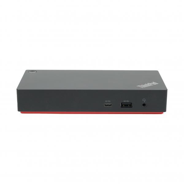Origin Storage DOCK-LENVO-UNI-CAY replicatore di porte e docking station per laptop Cablato USB 3.2 Gen 2 [3.1 Gen 2] Type-C Nero (Origin Storage Docking Station USB-C [3.2 Gen 2] EQV to Lenovo 40AY0090UK)