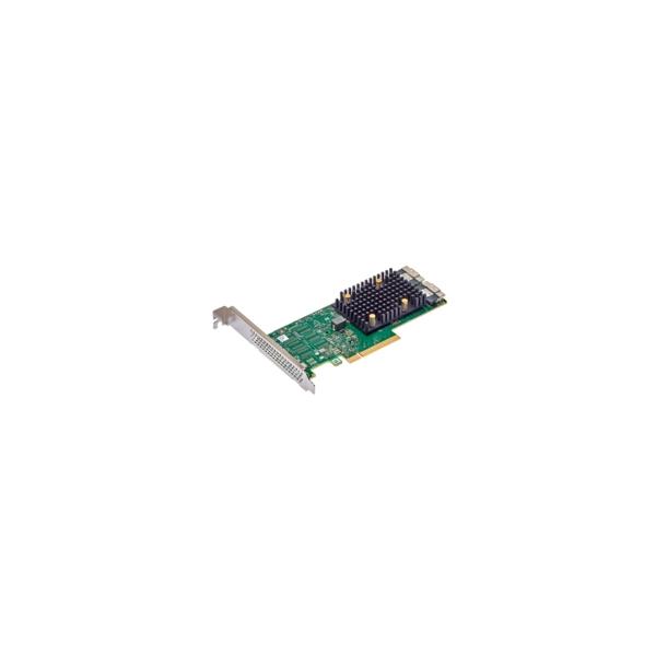 Broadcom HBA 9500-16i scheda di interfaccia e adattatore Interno SAS, SATA (Broadcom 9500 series 16i Tri-Mode - Host bus adapter - 16 Channel - SATA 6Gb/s / SAS 12Gb/s / PCIe 4.0 [NVMe] - PCIe 4.0 x8)
