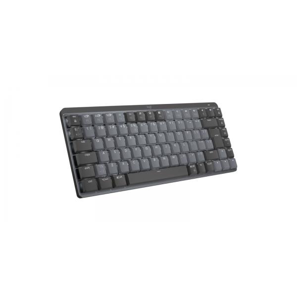 Logitech 920-010780 tastiera Ufficio RF senza fili + Bluetooth QWERTY US International Grafite, Grigio (Logitech Master Series MX Mechanical M)