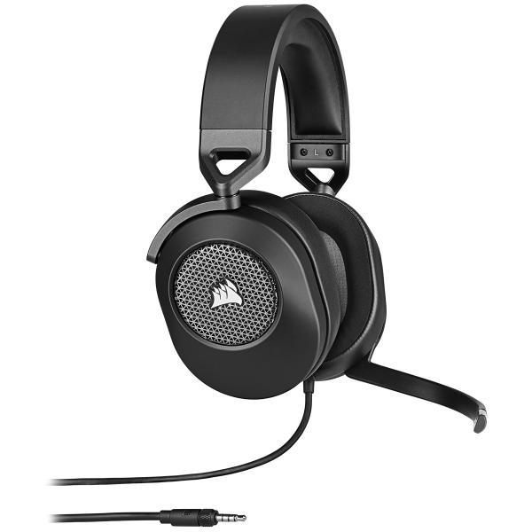 Corsair HS65 SURROUND Auricolare Cablato Portatile Gaming Carbonio (Corsair HS65 Surround Headset, Carbon)