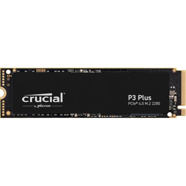 Crucial P3 Plus 1 TB M.2 PCI Express 4.0 NVMe 3D NAND (Crucial P3 Plus - SSD - 1 TB - internal - M.2 2280 - PCIe 4.0 [NVMe])