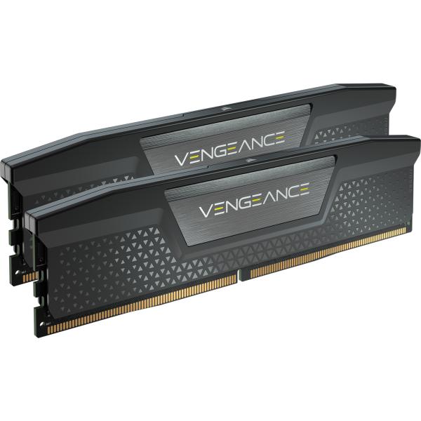 Corsair Vengeance CMK64GX5M2B5600C40 memoria 64 GB 2 x 32 GB DDR5 5600 MHz (Corsair Vengeance 64GB Kit [2 x 32GB], DDR5, 5600MHz [PC5-44800], CL40, 1.25V, XMP 3.0, PMIC, Black, DIMM Memory)