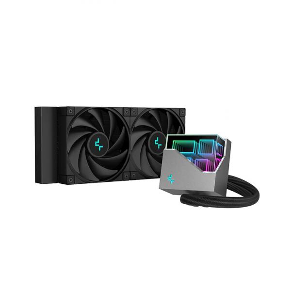 DeepCool LT520 Processore Raffreddatore di liquidi tutto in uno 12 cm Nero 1 pz (DeepCool LT520 Processor Alt-i-en v?sk)