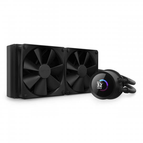 NZXT Kraken 240 Processore Raffreddatore di liquidi tutto in uno 12 cm Nero 1 pz (NZXT KRAKEN 240 LIQ CPU COOLER BLK)