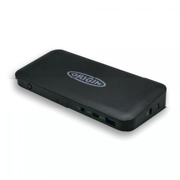 Origin Storage 5TW10AA#ABB-OS replicatore di porte e docking station per laptop USB 3.2 Gen 1 [3.1 Gen 1] Type-C Nero (Origin Storage Docking Station USB-C)