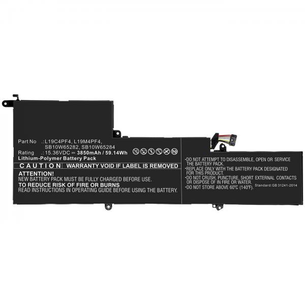 CoreParts MBXLE-BA0288 ricambio per laptop Batteria (Laptop Battery for Lenovo - 52.36Wh Li-Pol 15.4V 3400mAh - Black 52.36Wh Li-Pol 15.4V 3400mAh Black for Lenovo Notebook, Laptop Yoga 14s, - Warranty: 12M)