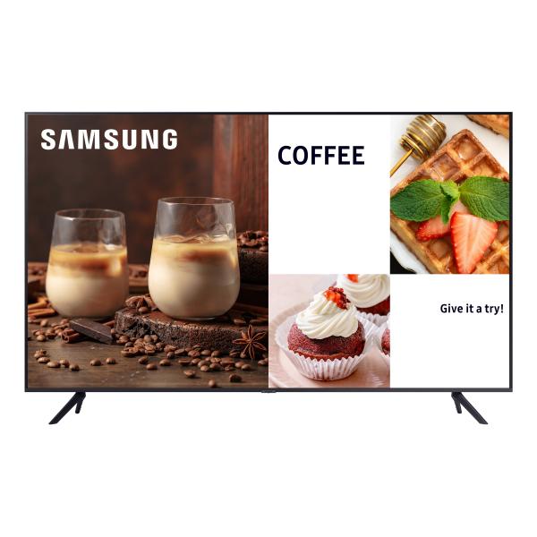 Samsung BE50C-H Pannello piatto per segnaletica digitale 127 cm [50] LED Wi-Fi 4K Ultra HD Nero Processore integrato Tizen (Samsung BE50C-H - 50 Categoria diagonale BEC-H Series TV LCD retroilluminato a LED - Crystal UHD - segnaletica digitale - Smart TV - Tizen OS - 4K UHD [2160p] 3840 x 2160 - HDR - nero)