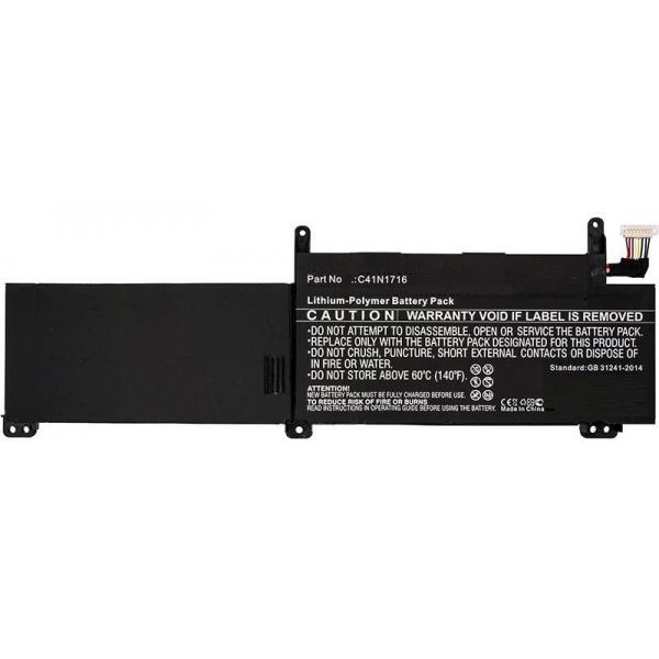 CoreParts MBXAS-BA0223 ricambio per laptop Batteria (Laptop Battery for Asus - 68.40Wh Li-Pol 15.2V 4500mAh - Black - Warranty: 12M)
