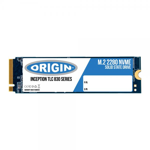 Origin Storage OTLC2TB3DNVME4M.2/80 drives allo stato solido 2 TB M.2 PCI Express 4.0 NVMe 3D TLC (Origin Inception SSD 2TB PCIE 4.0 NVMe M.2 3D TLC 80mm)