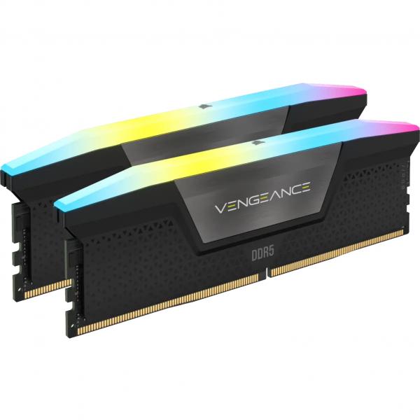 Corsair Vengeance RGB memoria 32 GB 2 x 16 GB DDR5 (CORSAIR DDR5 6000 D/K VENG RGB BLK 32GB)