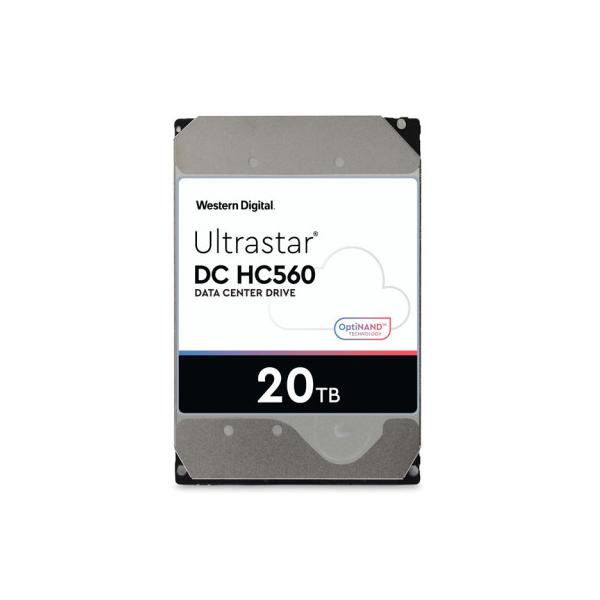 Western Digital Ultrastar DC HC560 disco rigido interno 20 TB 7200 Giri/min 512 MB 3.5 Serial ATA III (Ultrastar DC HC560 3.5 20000 - GB Serial ATA - Warranty: 12M)