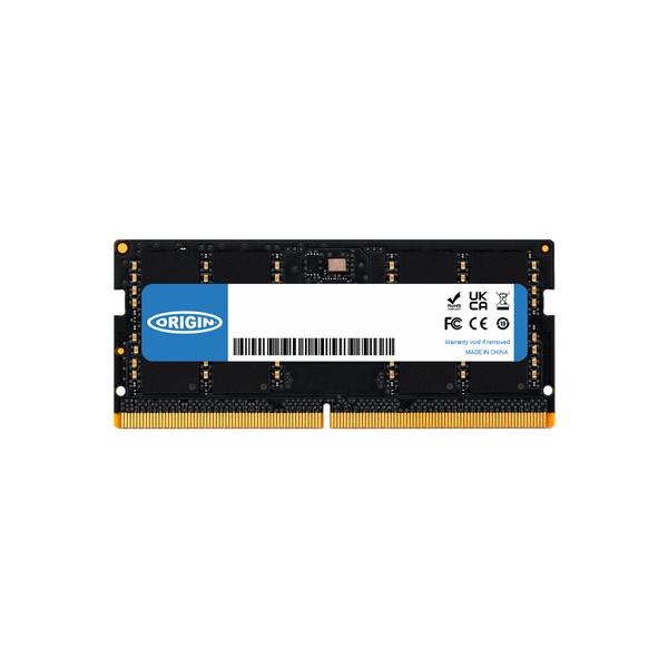 Origin Storage KVR56S46BS8K2-32-OS memoria 32 GB 2 x 16 GB DDR5 5600 MHz (Origin Storage 32GB DDR5 5600MHz SODIMM 1Rx8 Non-ECC 1.1V [Kit of 2])