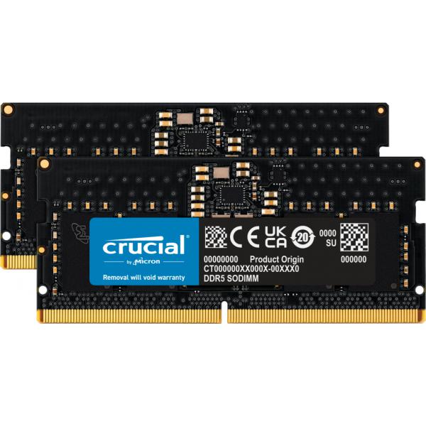 Crucial CT2K8G56C46S5 memoria 16 GB 2 x 8 GB DDR5 5600 MHz (Crucial DDR5 16GB kit 5600MHz CL46 On)