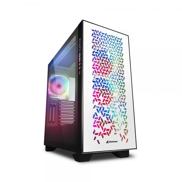 Sharkoon ELITE SHARK CA300H Tower Bianco (Sharkoon Elite Shark CA300H)