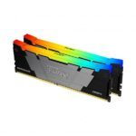 Kingston Technology FURY 16GB 3600MT/s DDR4 CL16 DIMM [Kit da 2] Renegade RGB (16GBDDR4-3600MT/S CL16DIMM - [KIT OF 2]FURYRENEGADERGB)