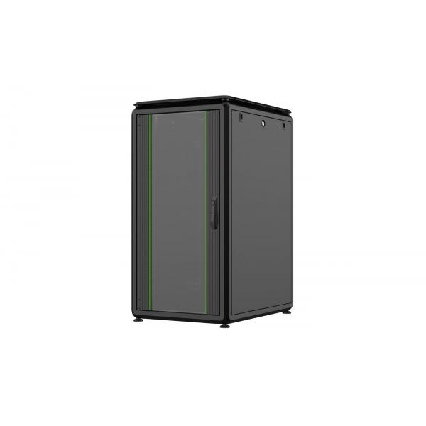 LOGON RDL22U68BL rack 22U Rack indipendenti Nero (19'' 22U Rack Cabinet 600 x - 800 x 1164mm Data Line - - Black - Warranty: 60M)