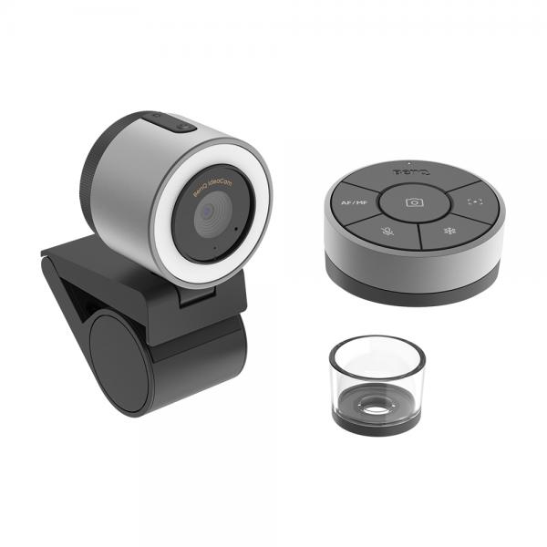 BenQ IdeaCam S1 Pro webcam 8 MP 3264 x 2448 Pixel USB Nero, Argento (IDEACAM S1 PRO 8MP CMOS - 4:3 6 LEDS 15X ZOOM GREY)