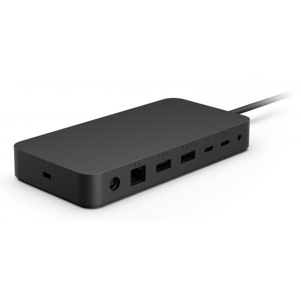 Microsoft Surface Thunderbolt 4 Dock Cablato Nero (MS Surface TB4 Dock CM SC - DA/FI/NO/SV - Warranty: 12M)