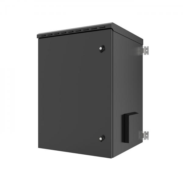 LOGON RWMIP55W16U60B rack 16U Da parete Nero (19 16U IP55 Wall mount - Cabinet 600 x 600 x 810mm - - Black - Warranty: 60M)