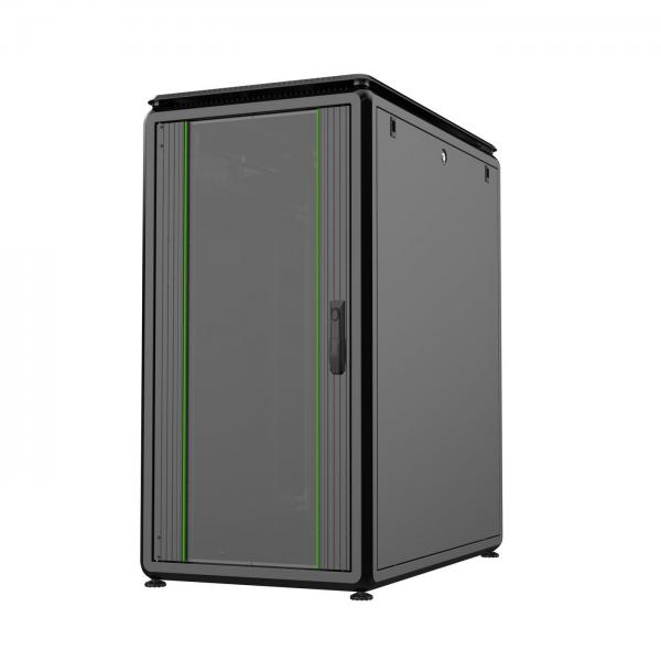 LOGON RDL22U61BL rack 22U Rack indipendenti Nero (19'' 22U Rack Cabinet 600 x - 1000 x 1164mm Data Line - - Black - Warranty: 60M)