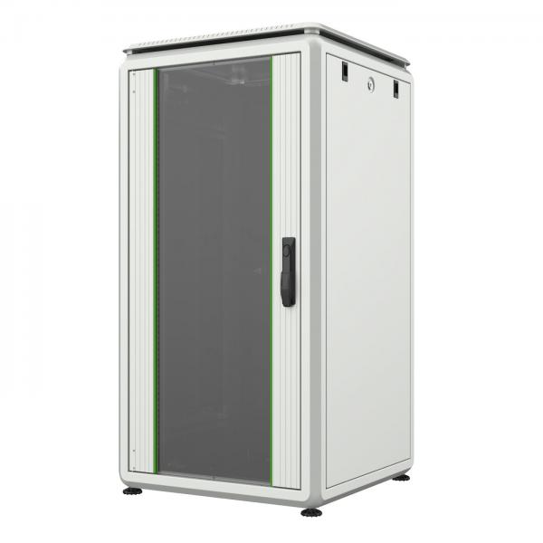 LOGON RDL22U66WH rack 22U Rack indipendenti Bianco (19'' 22U Rack Cabinet 600 x - 600 x 1164mm Data Line - - White - Warranty: 60M)