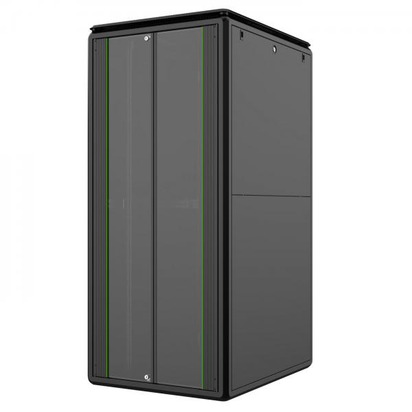 LOGON RDL36U81BL rack 36U Rack indipendenti Nero (19'' 36U Rack Cabinet 800 x - 1000 x 1786mm Data Line - - Black - Warranty: 60M)