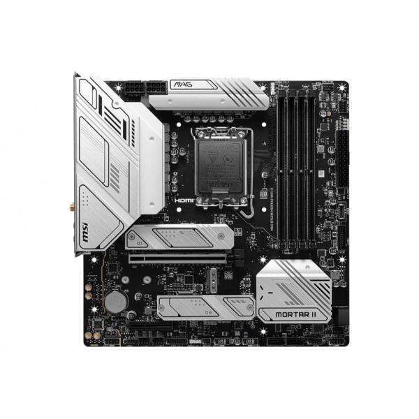 MSI MAG B760M MORTAR WIFI II Intel B760 LGA 1700 micro ATX (MSI MAG B760M MORTAR WIFI II - bundkor)