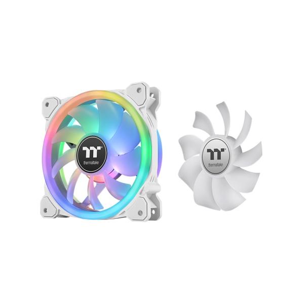 Thermaltake SWAFAN 14 RGB Radiator Fan TT Premium Edition White Case per computer Raffreddatore d'aria 14 cm Bianco 3 pz (warehouse Linden----TT SWAFAN 14 RGB R)