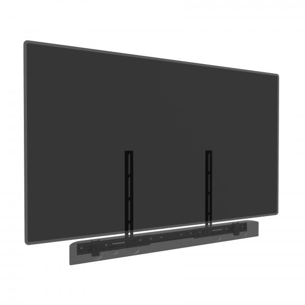 Multibrackets 7895 supporto da parete per casse acustiche Staffa per TV Nero (Multibrackets M - komponenter til mont)