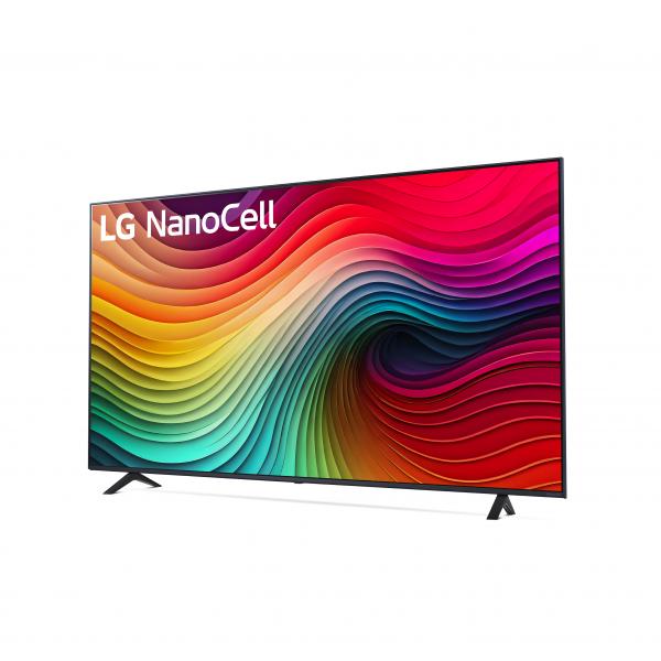 LG NanoCell AI 75'' Serie NANO82 75NANO82T6B, TV 4K, 3 HDMI, SMART TV 2024 (LG 75NANO82T6B.API)