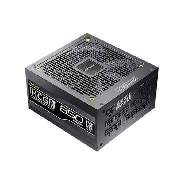 Antec HIGH CURRENT GAMER HCG850 PRO Platinum ATX 3.1 alimentatore per computer 850 W 20+4 pin ATX Nero (Netzteil Antec HCG 850 PRO P EC ATX3)