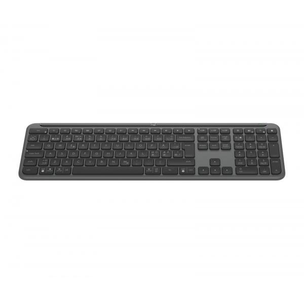 Logitech Signature Slim K950 (K950 Signature Slim Keyboard - Office Rf Wireless + - Bluetooth Qwerty Danish, Finnish, Nordic, Swedish Graphite - Warranty: 12M)