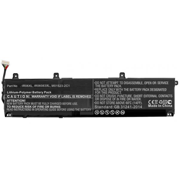CoreParts MBXHP-BA0285 ricambio per laptop Batteria (Laptop Battery for HP 79.70Wh - Li-Polymer 11.55V 6900mAh - 79.70Wh Li-Polymer 11.55V 6900mAh for HP ZBook Power G7 - Warranty: 12M)