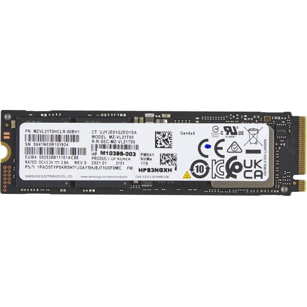 HP 1TB PCIe-4x4 NVMe Solid State Drive (HP - SSD - 1 TB - interno - M.2 2280 - PCIe 4.0 x4 [NVMe] - per Elite x360, EliteBook 1040 G11, 630 G11, 64X G11, 66X G11, 83X G11, 84X G11, 86X G11)