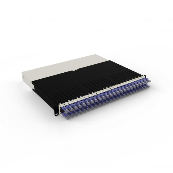 PATCHBOX PONEX8UTPVI cavo di rete Viola 0,8 m Cat6a U/UTP [UTP] (PATCHBOX.ONE 8RU UTP CAT.6A VIOLETT,FRAME INCL. 24 CASSETTES & 6 PATCHCATCH,& 2 DEVMOUNTS)