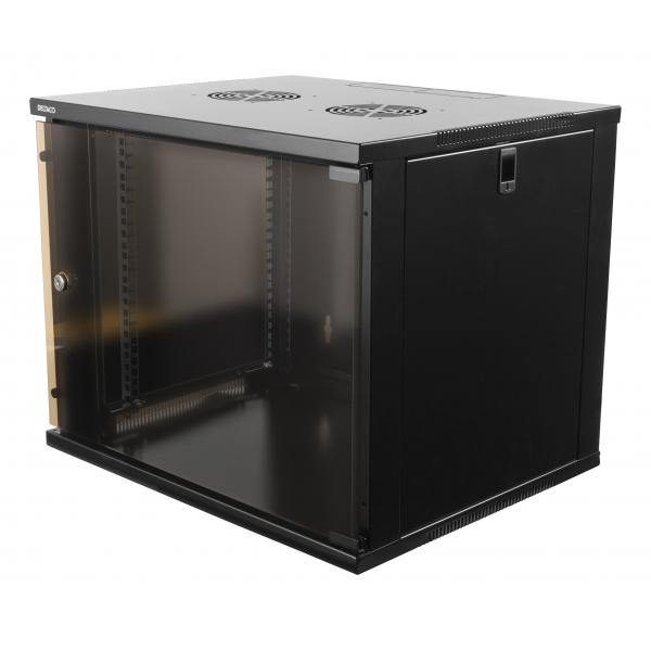 Deltaco 19-5409B rack 9U Rack indipendenti Nero (DELTACO 19-5409B kabinet - 9U)