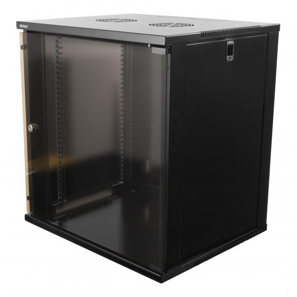Deltaco 19-5412B rack 12U Rack indipendenti Nero (DELTACO 19-5412B kabinet - 12U)