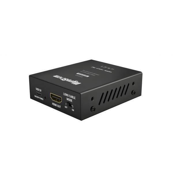 WyreStorm EX-40-G3 moltiplicatore AV Trasmettitore e ricevitore AV Nero (Wyrestorm - EX-40-G3 - 1080p60Hz UTP Extender Set / IR Passthrough / PoC [1080p: 40m/131ft])