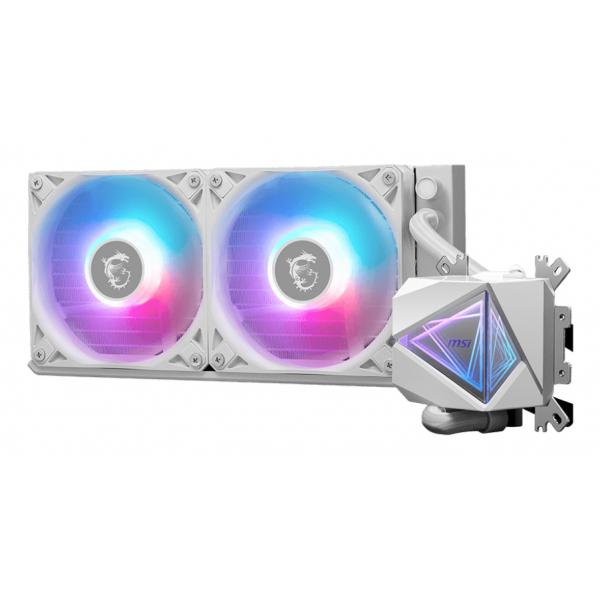 MSI MAG CORELIQUID I240 Processore Kit di raffreddamento a liquido 12 cm Bianco 1 pz (MSI MAG CoreLiquid I240 WHITE)